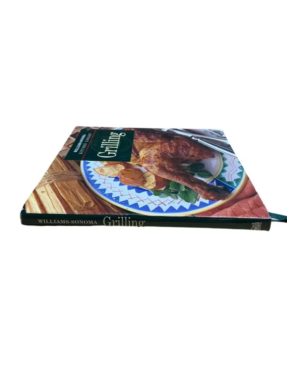 Williams-Sonoma Kitchen Library Grilling Cookbook BBQ Recipes Time-Life HC 1995